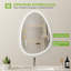 Derice Oval Mirror