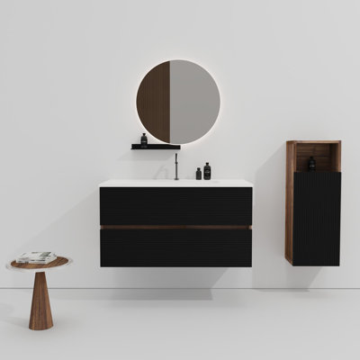 Meuble-lavabo 36 po avec lavabo en céramique