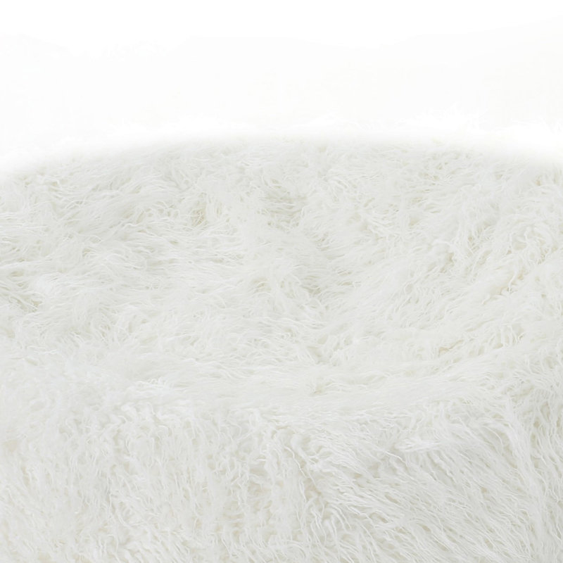 Sac à billes Mahin, Fausse fourrure blanche