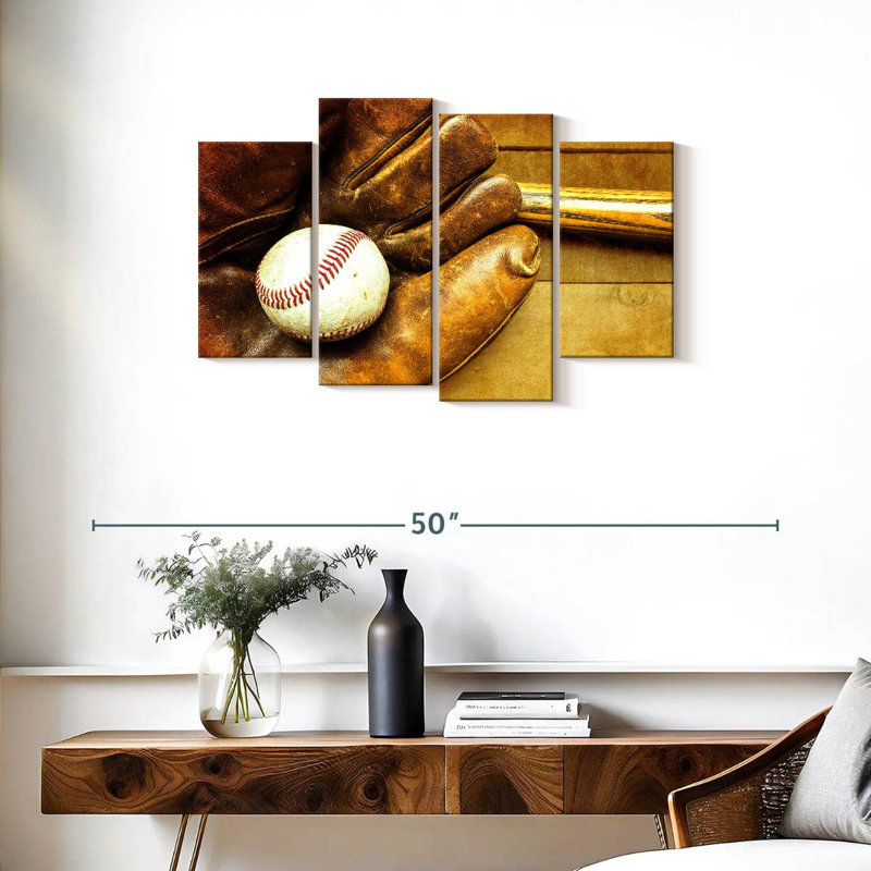 Baseball old gear Sireci, H 22 po x l 36 po