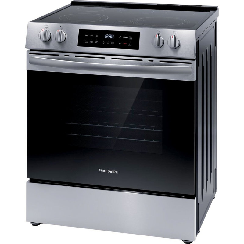 30" Front Control Electric Range with Air Fry