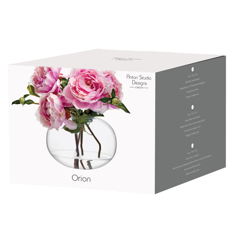 Kagan - Orion Vase - Clear