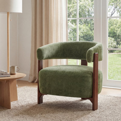 Fauteuil d'appoint rembourré Kyra