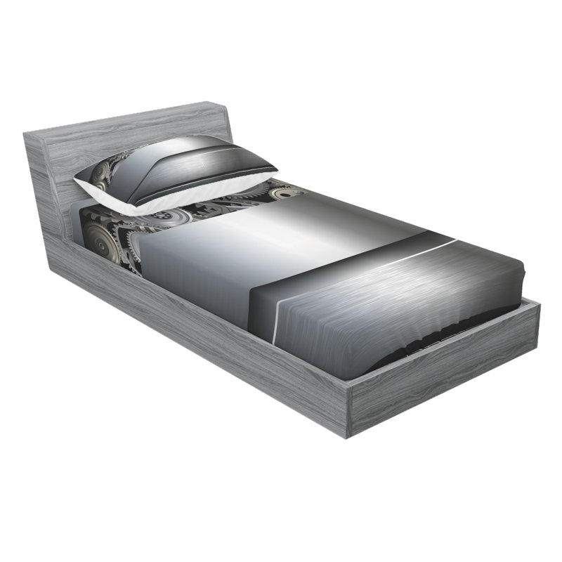 Microfiber Sheet Set, Twin Sheet Set with Fitted Sheet