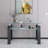 Micheline 47.2'' Glass Top Console Table-431286217