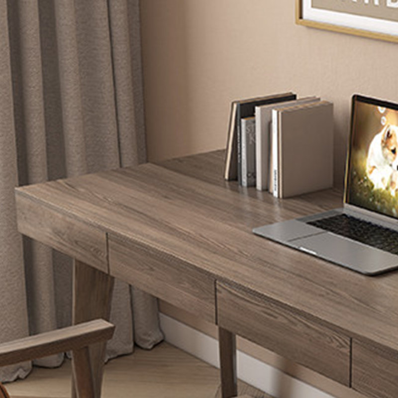Exquisite and Unique Vintage-Style Desk, 29.52" H x 62.99" W x 23.62" D