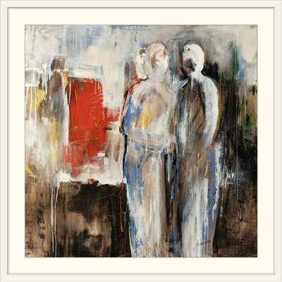 'Idle Gossip' by Sydney Edmunds Painting Print