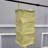 3-Shelf/Layer/Level Hanging Closet Organizer and Storage, 10.6 X 10.6 X 23.6"
