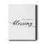 «Life's Greatest Blessing», reproduction d'art textuel sur toile tendue-1954231504