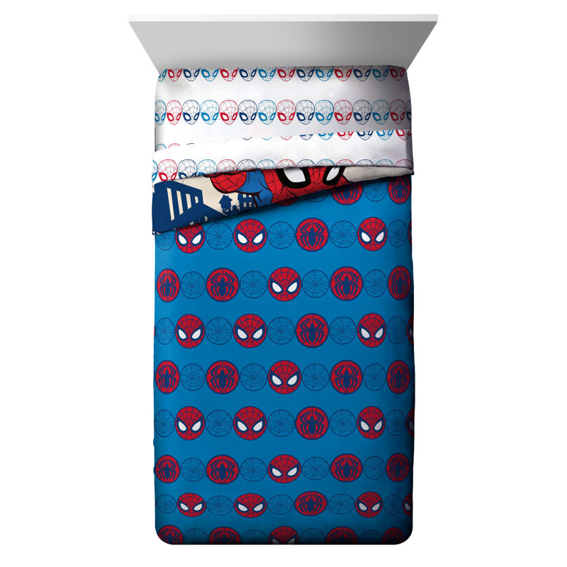Super Hero Adventures Go Spidey Reversible Comforter Set