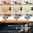 42" Solid Wood Smart Ceiling Fan With Lights