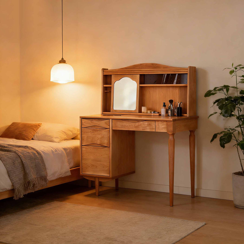 Japanese style storage dressing table