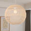Luminaire suspendu en rotin à 1 lumière Aralin