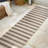 Hertel Wide Stripe Beige/Brown Indoor/Outdoor Rug-1360112886