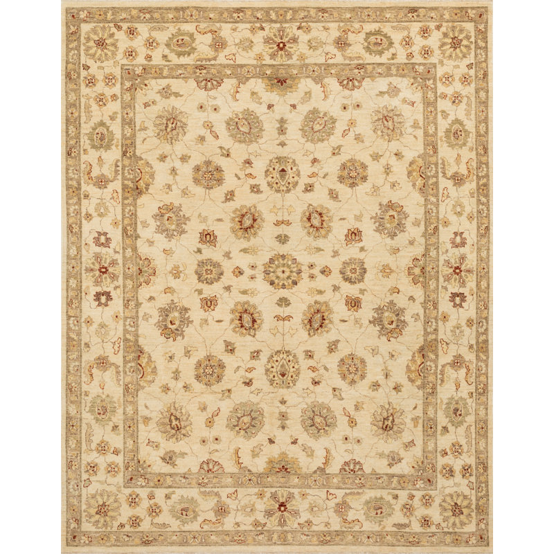 Majestic Wool Oriental Indoor Rug, Rectangle 5'6" x 8'6"