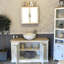 Arispe 1230 mm Freestanding Single Vanity with Vessel Ceramic Basin