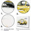«Yellow and Cream Retro Treasures» - impressions sur toile de voiture rétro-654325391-654325385