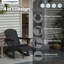 Chaise berçante pliante multifonctionnelle 4 en 1 avec repose-pieds rétractable Adirondack-2098233942-2080447344