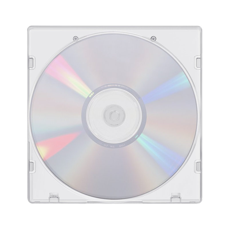 Boîtier en plastique pour CD