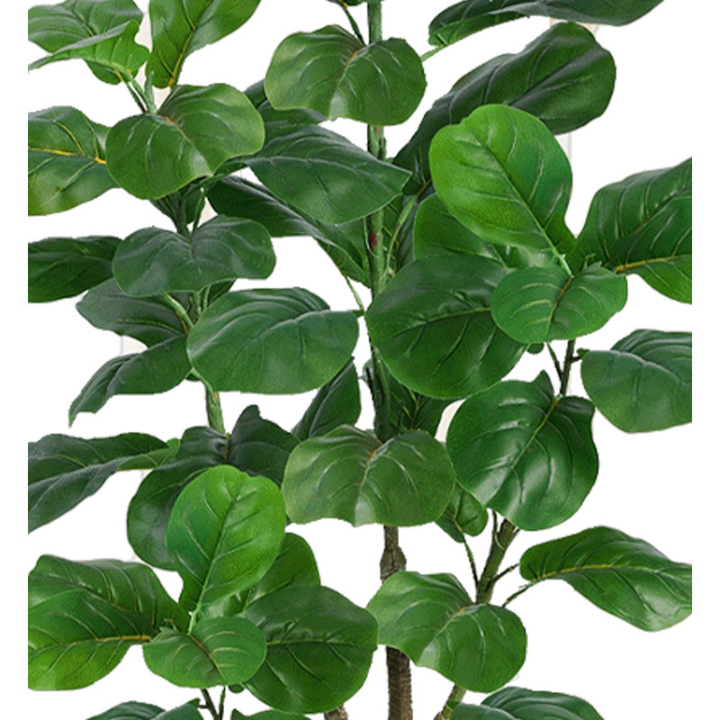 Grand pot bionique vert simulé