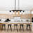 Neyba 5 - Light Dimmable Kitchen Island Rectangle Chandelier