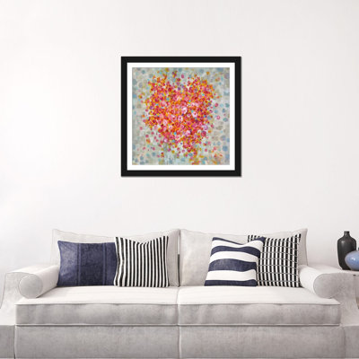 « circle of hearts », impression sur toile