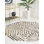 Tapis géométrique tissé à la machine Tharon