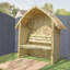 Mercia Arch Top Arbour Seat