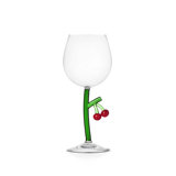 Fruits & Flowers - Stemmed Glass Cherries 11.8 Oz