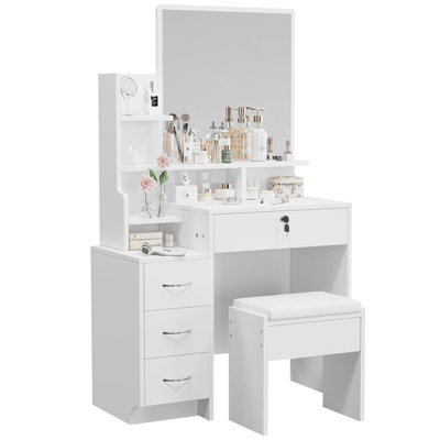 Dressing Table with Mirror