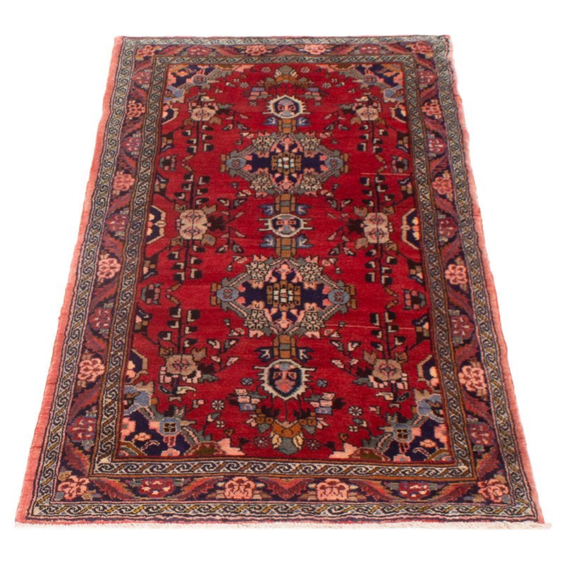 Anzaldua Red Rug 3'6" x 6'11"