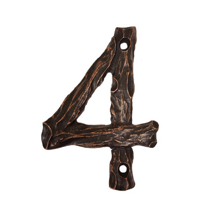 Metal House Number