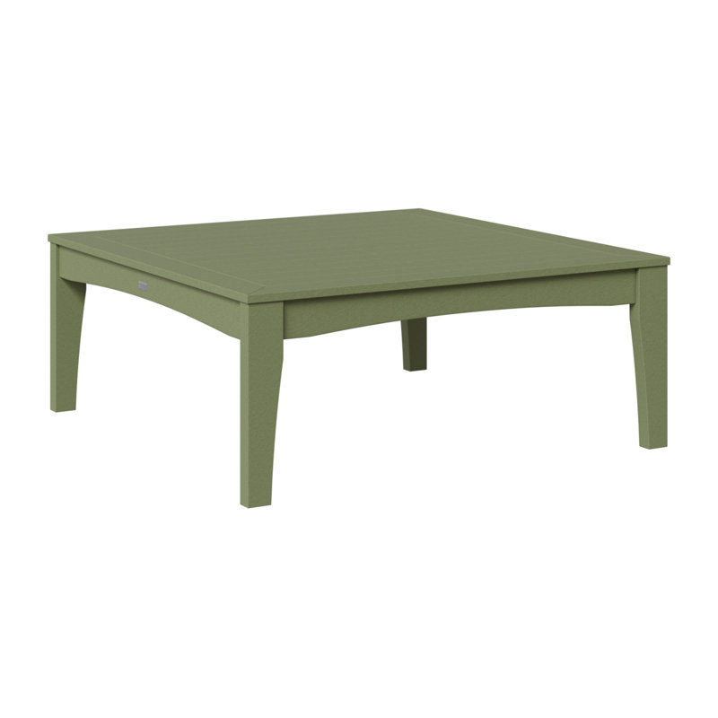 Classic Terrace Outdoor Square Coffee Table, Sage