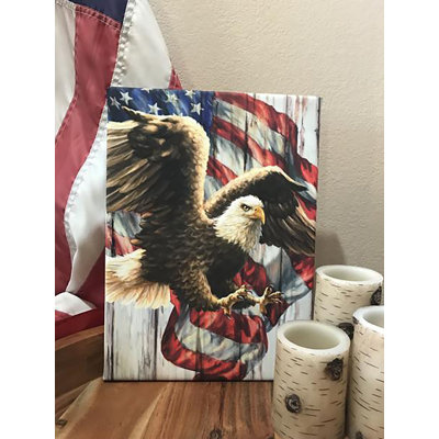 Art mural Liberty Eagle