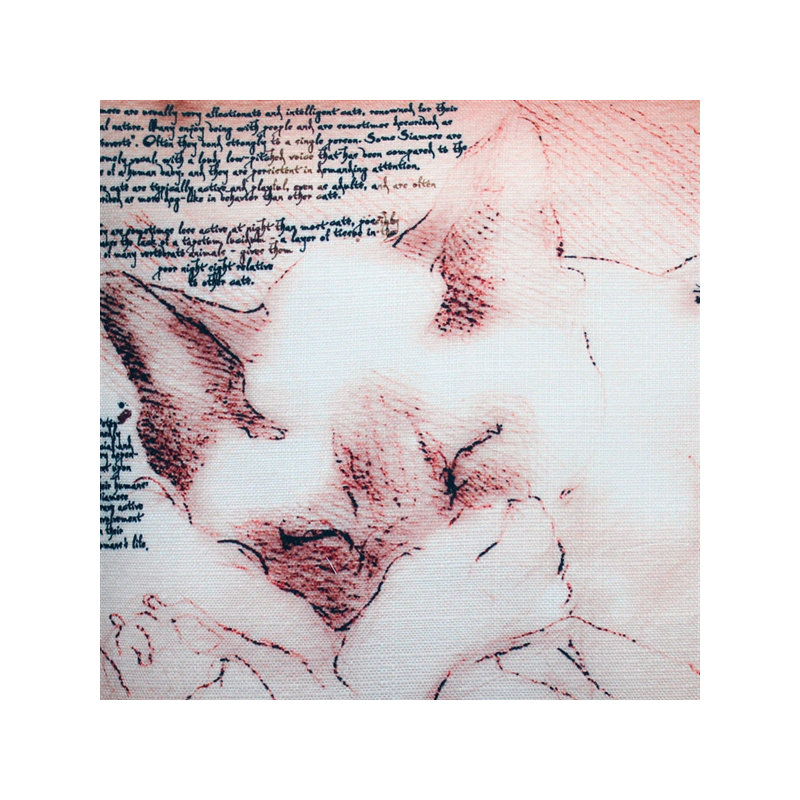 Coussin intérieur/extérieur pour chat sleeping Sleeping Cat