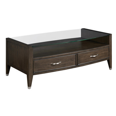 RECTANGULAR DRAWER COFFEE TABLE