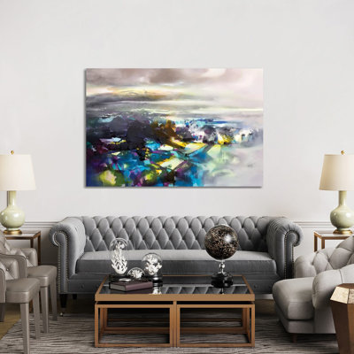 Fluid Resonance I by Scott Naismith - Wrapped Canvas Painting