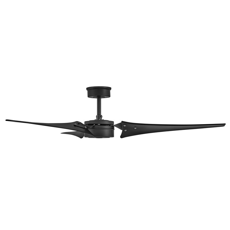 Ventilateur intelligent Joss & Main Bee, Noir mat