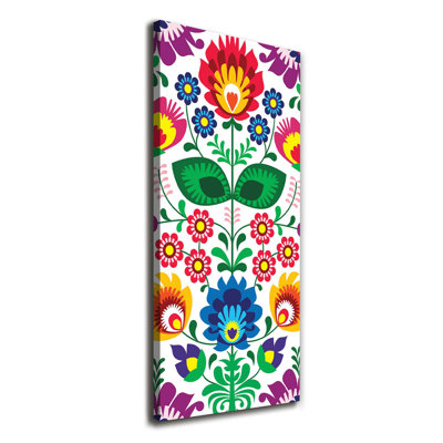 Ethnic - Wrapped Canvas Print