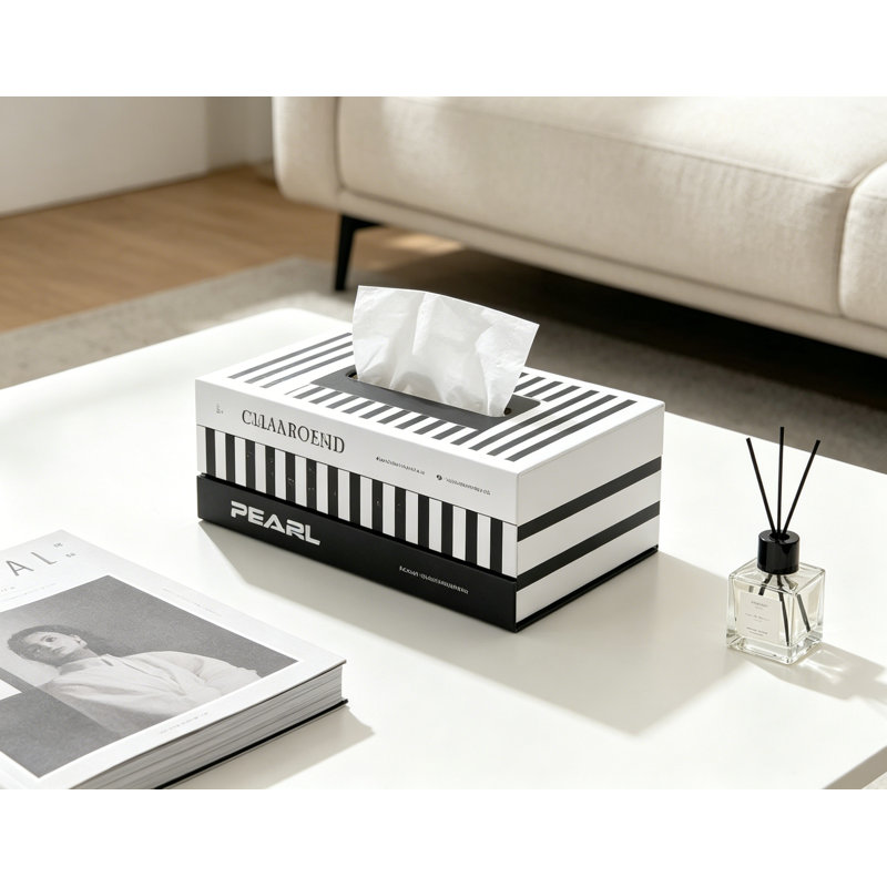 Couvercle de boîte à mouchoirs Modern Modern