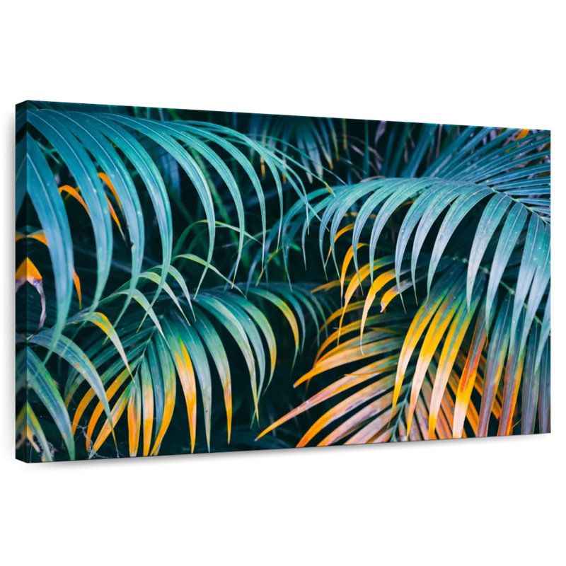 Feuilles de palmier Harnek Green Jungle
