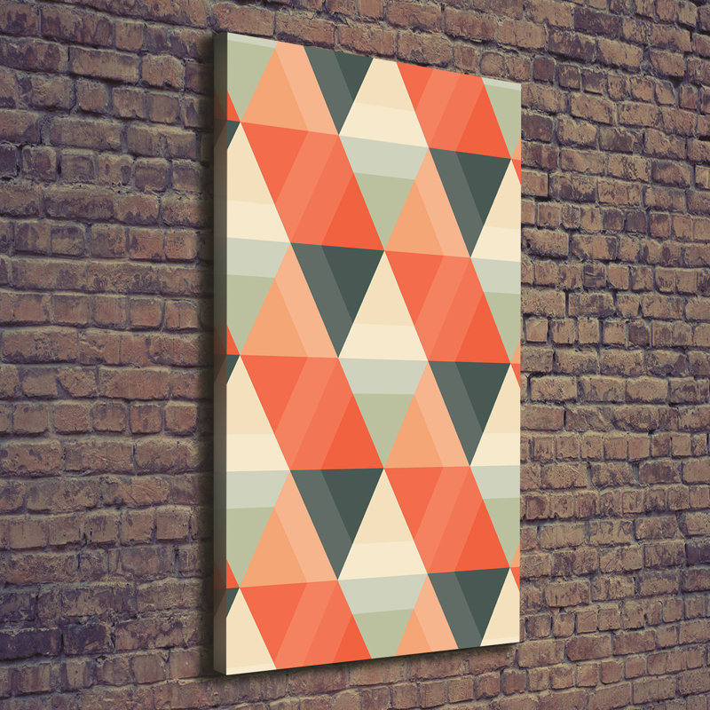 Geometric Background - Wrapped Canvas Print