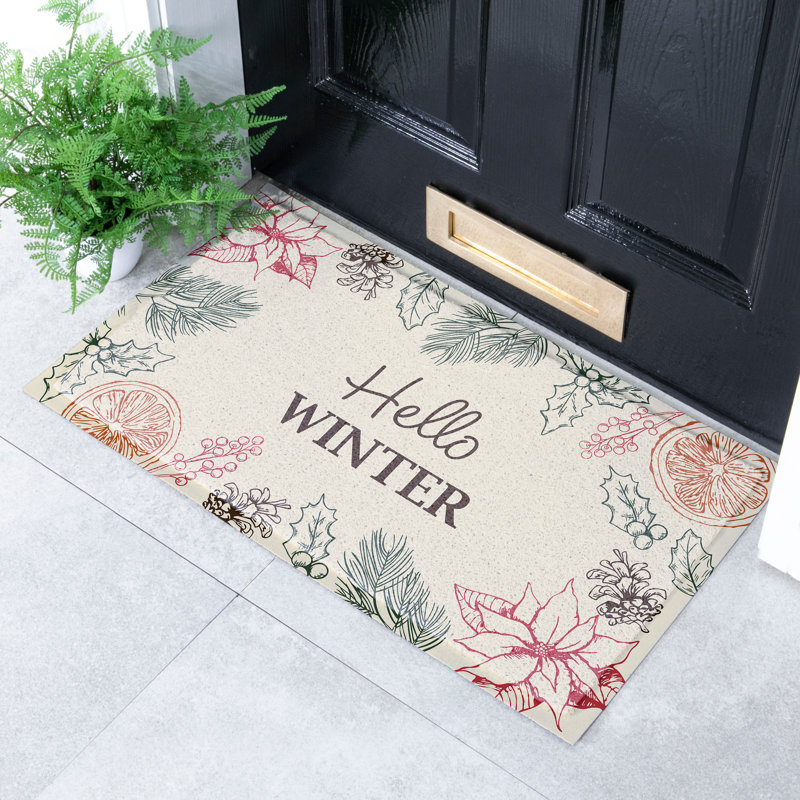 Non-Slip No Pattern Doormat, 40cm W X 70cm L