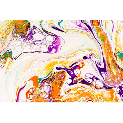 Liquid Flow - Wrapped Canvas Print