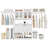 80"-120"W Closet System With Doors And Drawers-1065967358