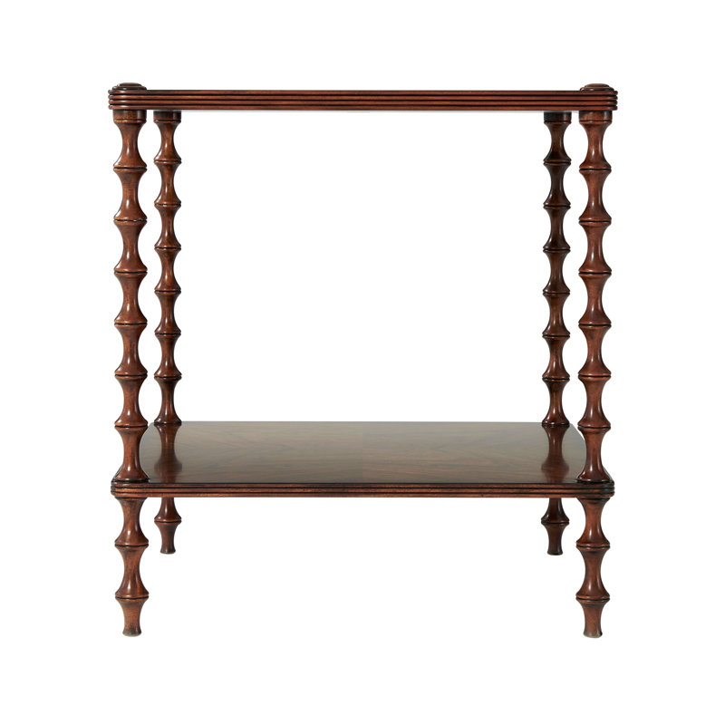 Essential Solid Wood Top End Table