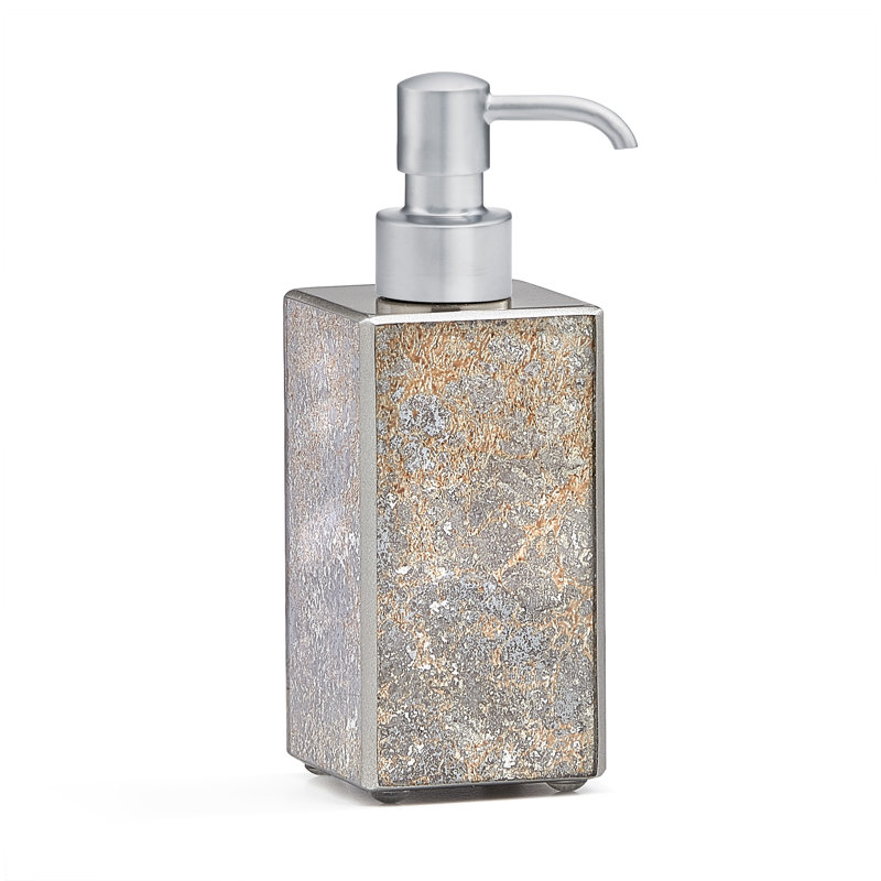 Natasha Soap Dispenser, Satin Chrome