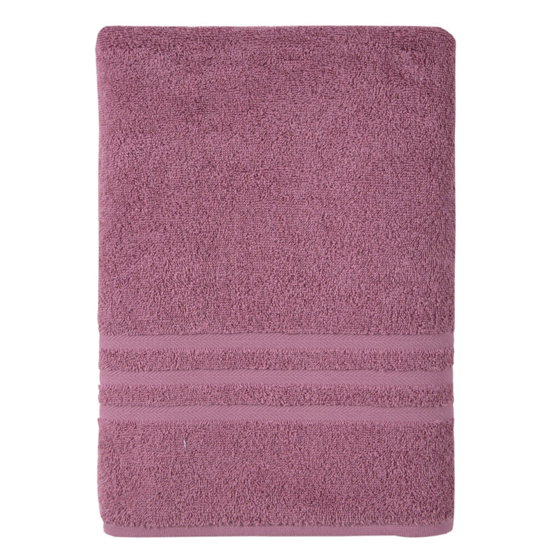 Chrisley Luxury Turkish Cotton Bath Towel, Dusty Rose