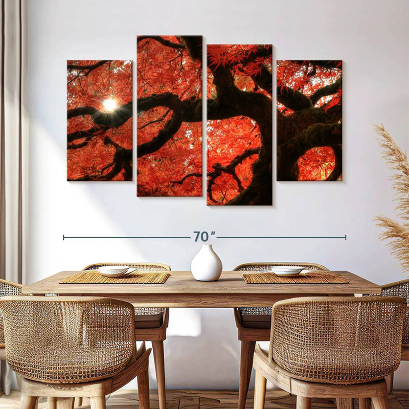 Harnek Red Maple Tree, 42'' H x 68'' W