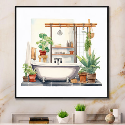 Décor de salle de bain naturel XXX